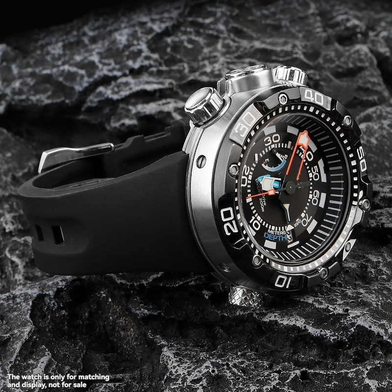 Citizen Watch Promaster - シチズンビッグモンスター BN2021/BN2024/BN2029 シリコーン時計ベルト防水ウォーターゴースト缶シリーズストラップバンド特別基金男性