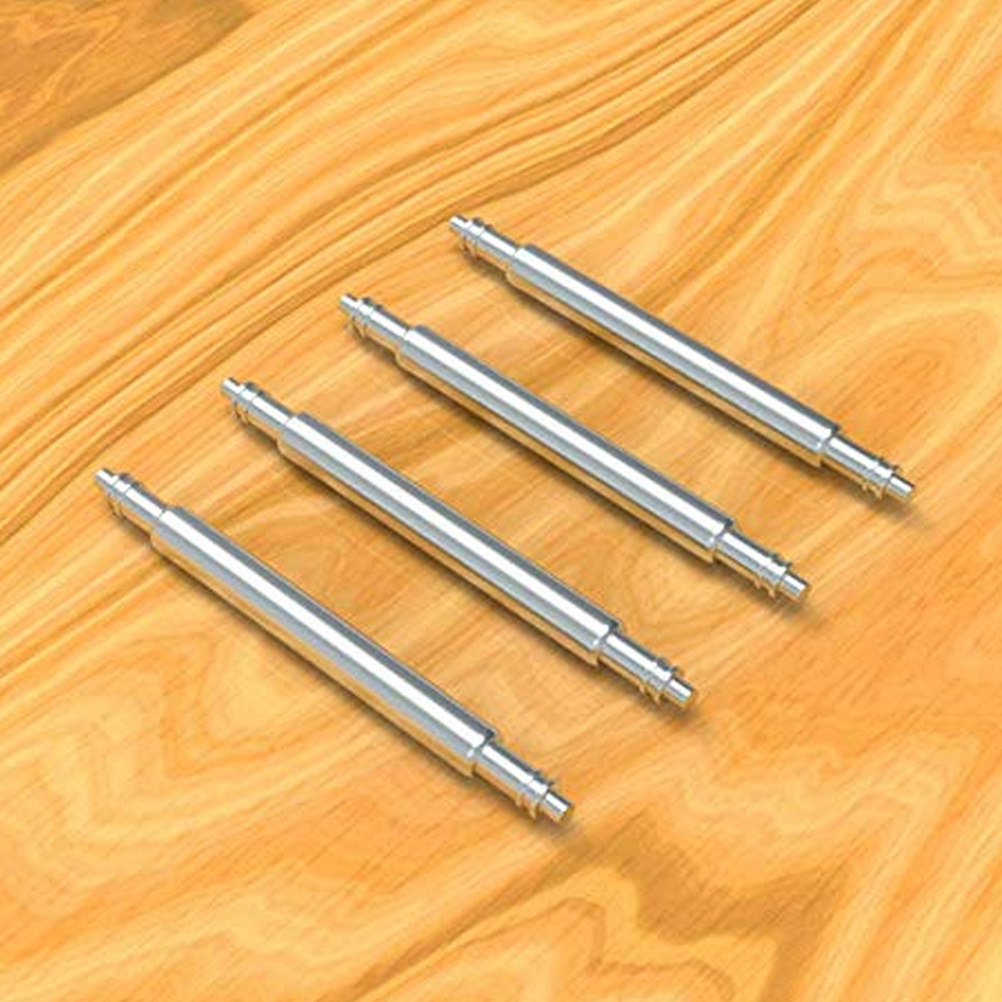 Spring Bar Tool Set - 4本セット ステンレス製 時計用スプリングバー取り外しツールセット。頑丈なデュアルフォーク設計で、時計のラグピンの取り付け・取り外しが簡単に行えます。