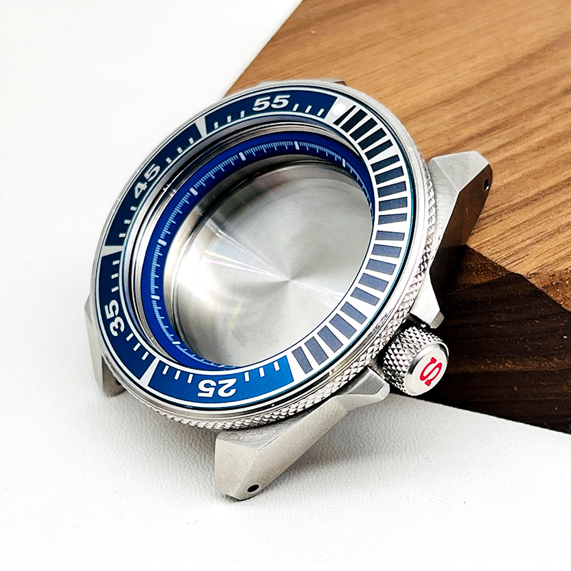 Citizen Watch Tsuyosa - サムライウォッチケース,nh34,nh35,nh36,7s26,自動巻きムーブメント,20atmサファイア,クリスタルガラス,44mm