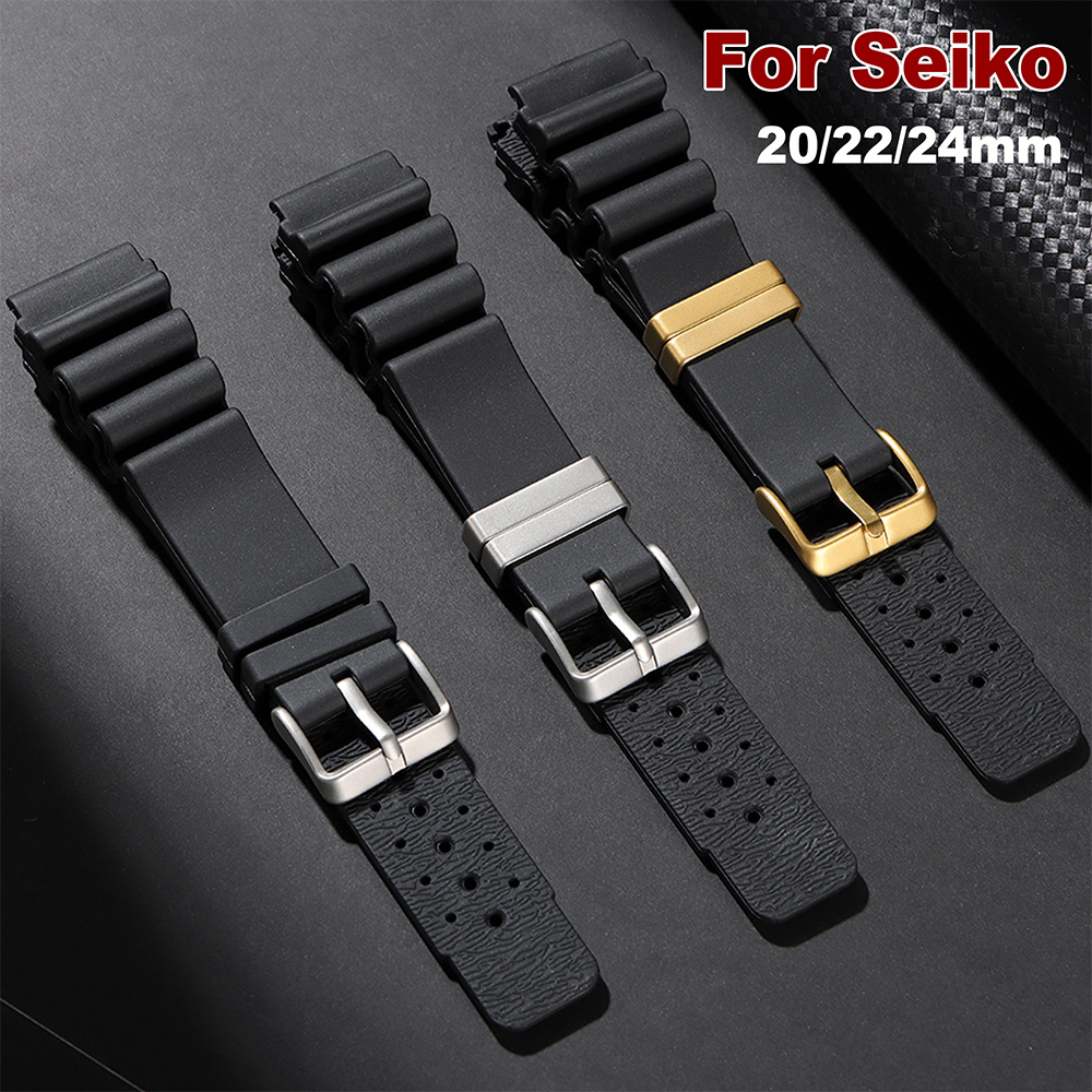 Citizen Watch Promaster - シリコン製腕時計バンド 20mm 22mm 24mm NDシリーズ、ダイバーズウォッチ用、シチズン、プロマスター対応、樹脂製リストバンド。