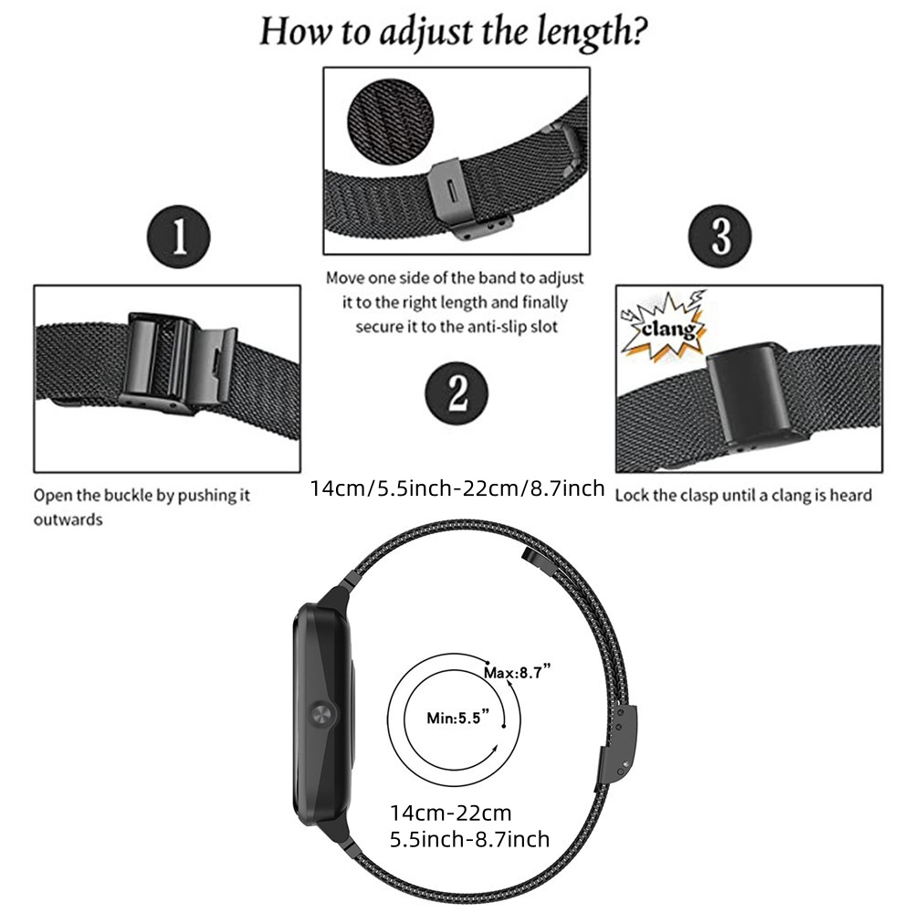 Garmin Venu X1 バンド用メタルバンド、ステンレ - Mesh Strap Metal のレビューと価格