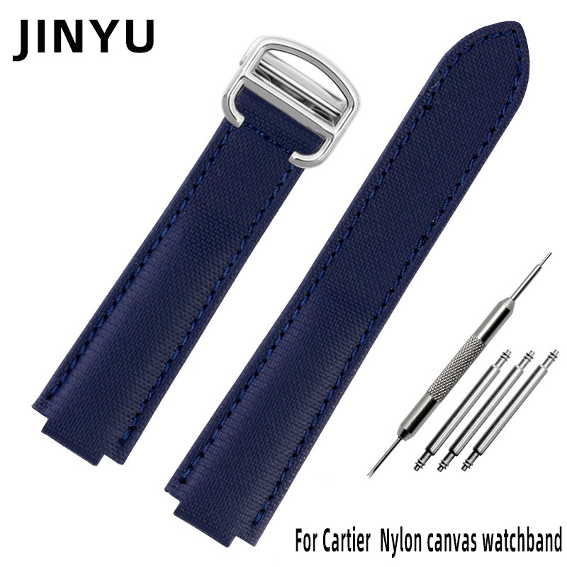 男性と女性のための革の時計ストラップ,革のブレスレット,青の - Cartier Watch Ballon Bleu のレビューと価格