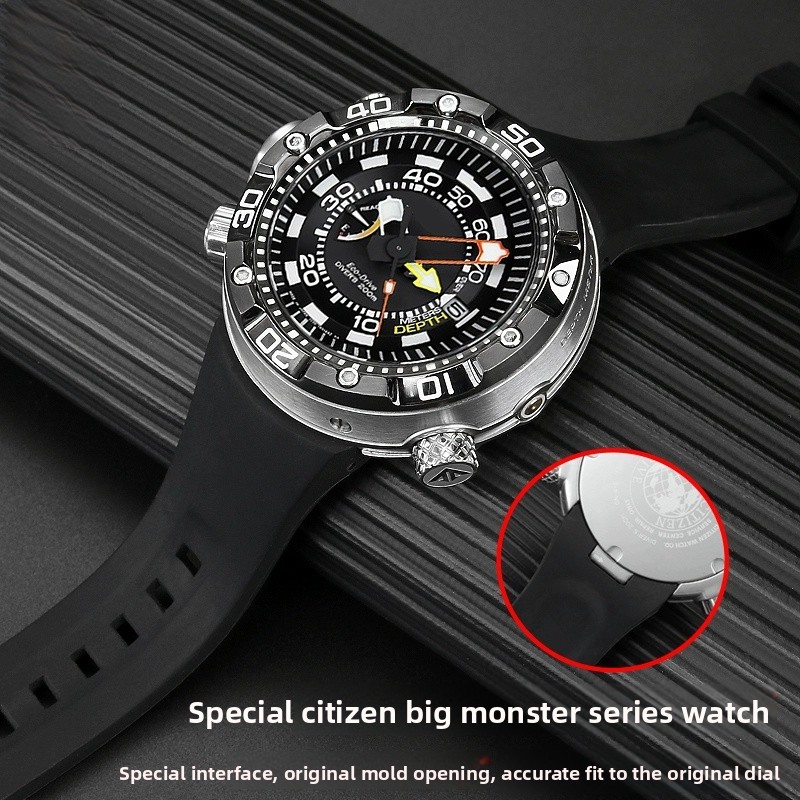 ゴム時計バンドシチズンダイビングウォッチウォーターゴーストモ - Citizen Watch Promaster のレビューと価格