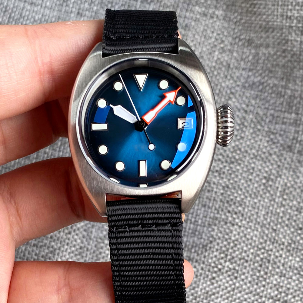 36mm ミリタリーダイバーズ機械式腕時計 メンズ MIYO - Seiko Watch 5 Sports のレビューと価格