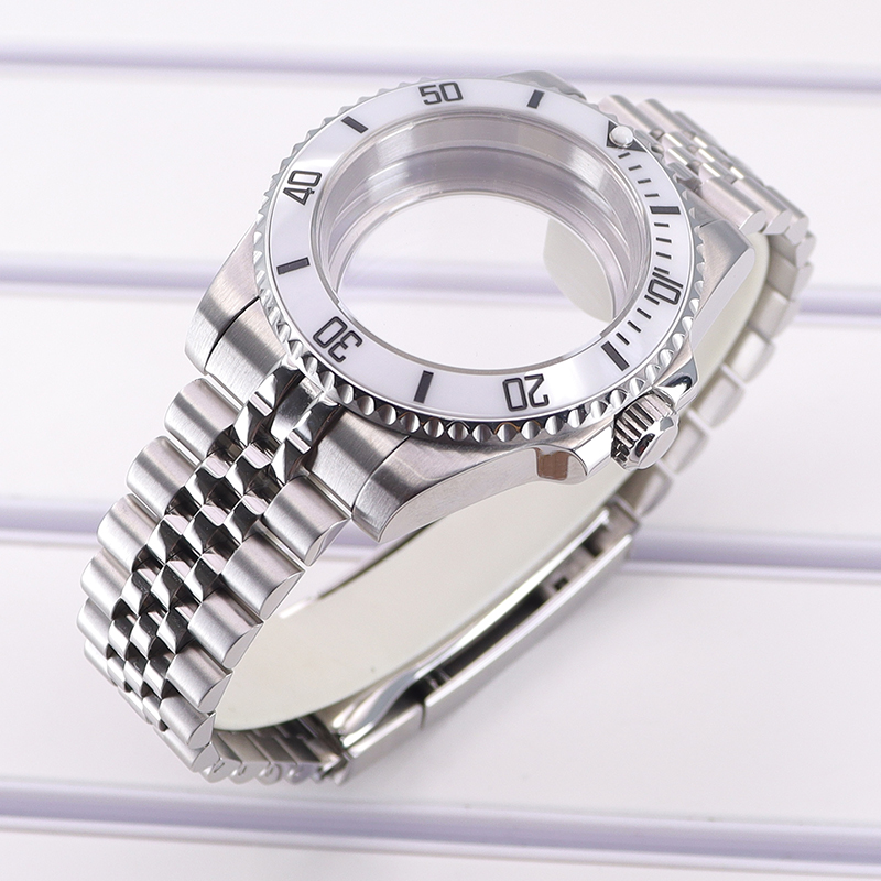 Fenya-サファイアガラスウォッチケース,5リンクブレスレ - Seiko Watch 5 Sports のレビューと価格